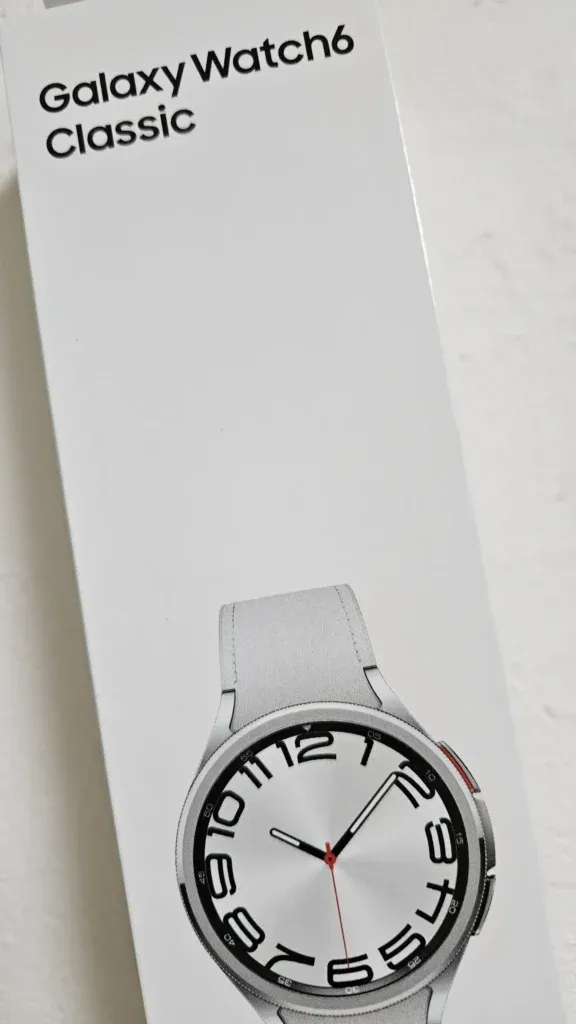 Galaxy Watch 6の外箱